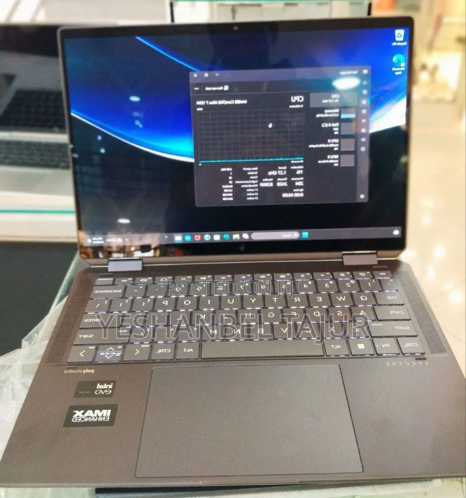 New Laptop HP Spectre X360 16GB Intel Core Ultra 7 SSD 1T