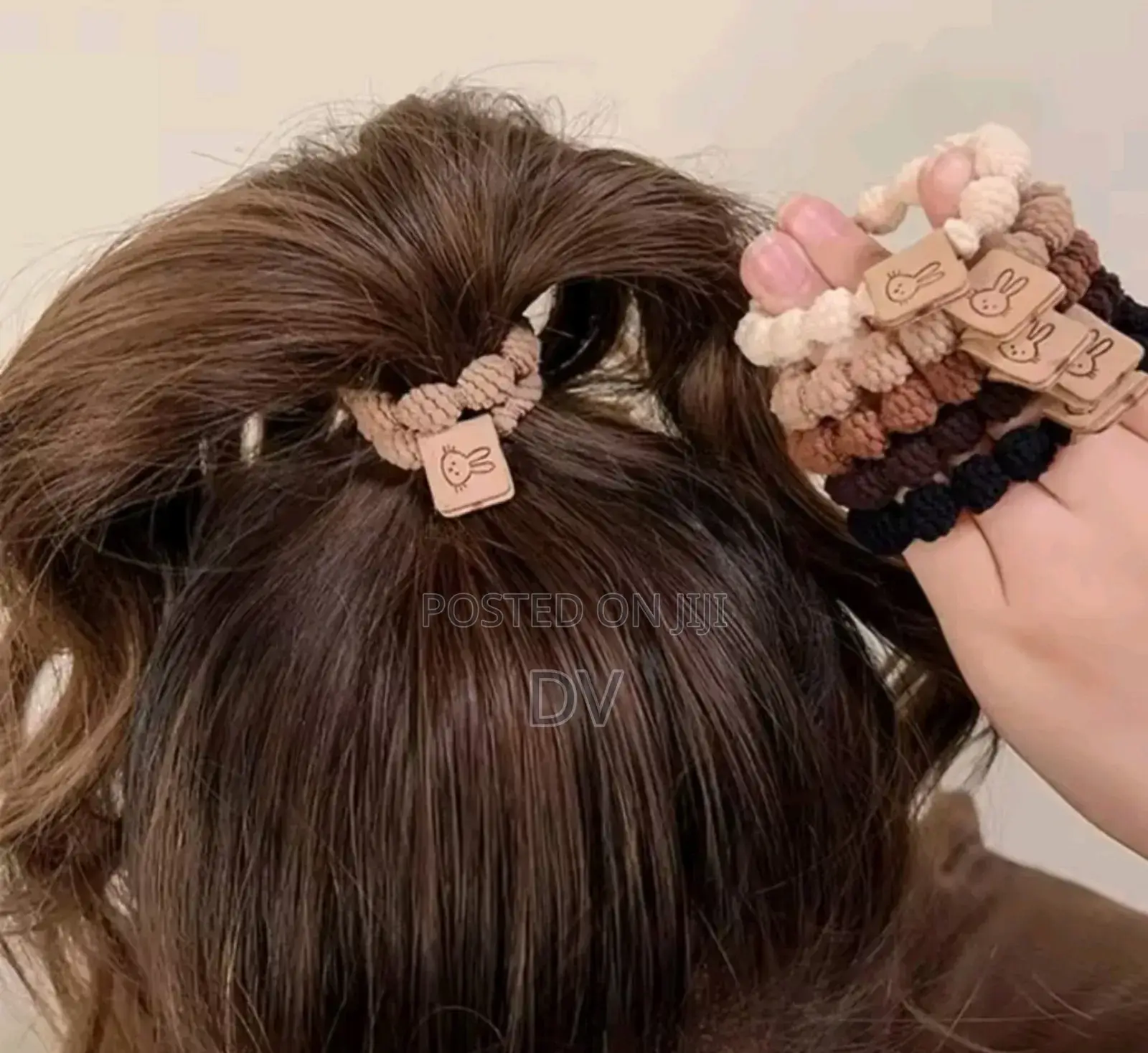 የፀጉር ማሰሪያ Leather Band 10 PCS