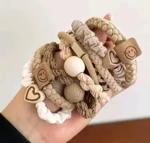 የፀጉር ማሰሪያ Leather Band 10 PCS