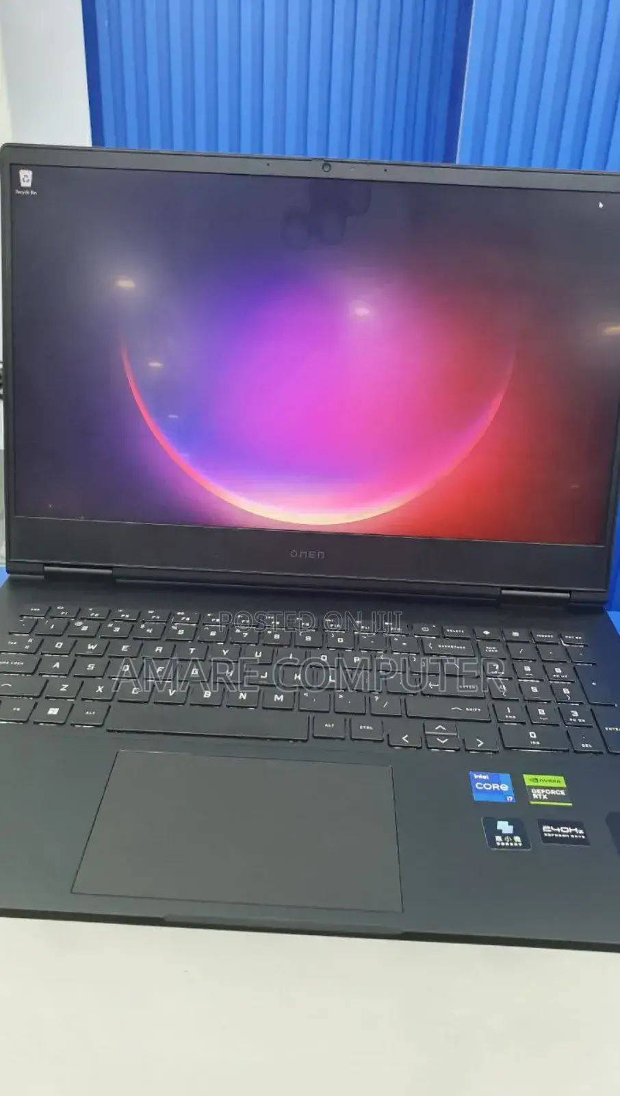 New Laptop HP Omen 16 32GB Intel Core I7 SSD 2T