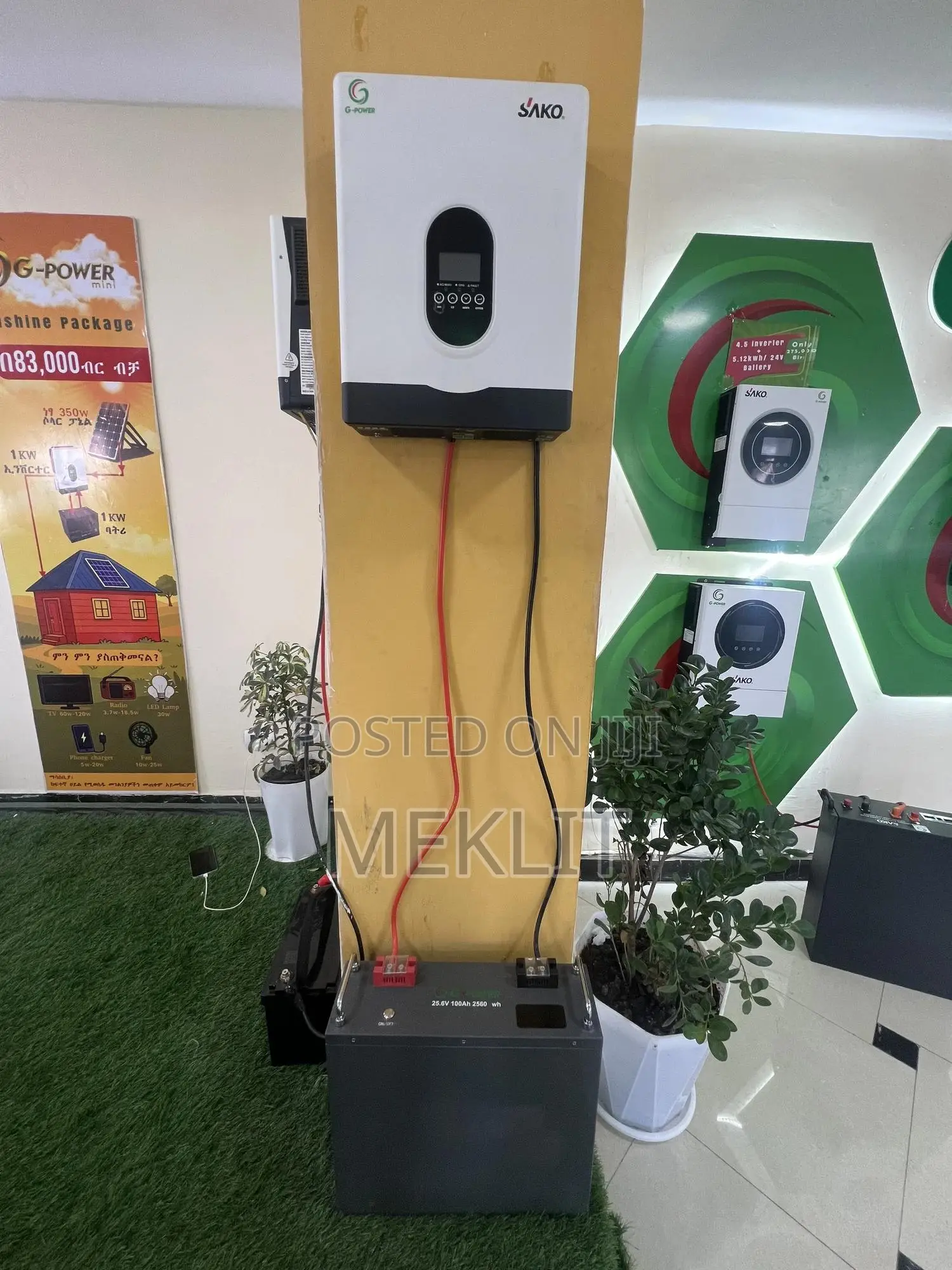 Solar Panels,Batteries and Inverters