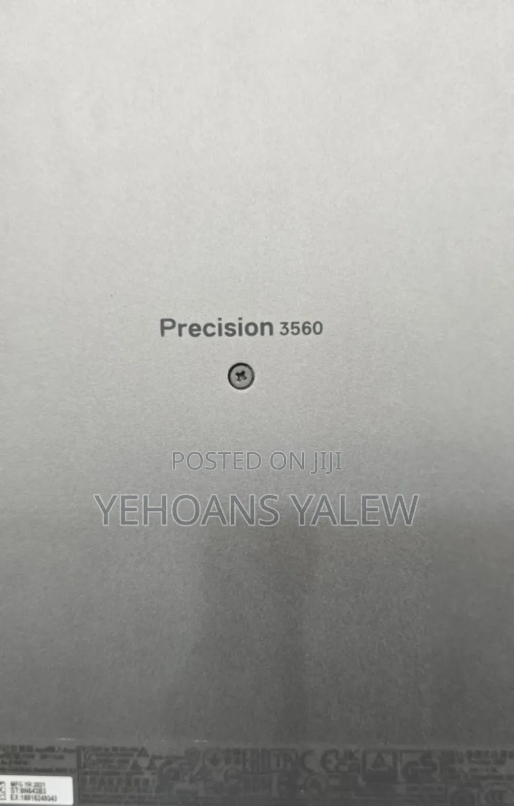 New Laptop Dell Precision 3561 16GB Intel Core I7 SSD 256GB