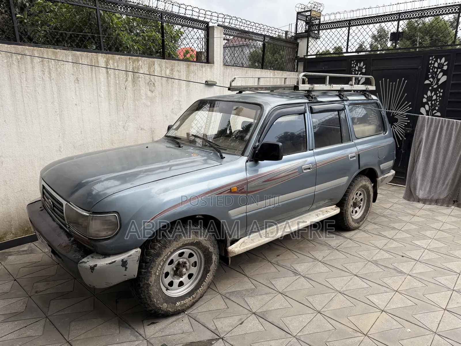 Toyota Land Cruiser 1995 Blue