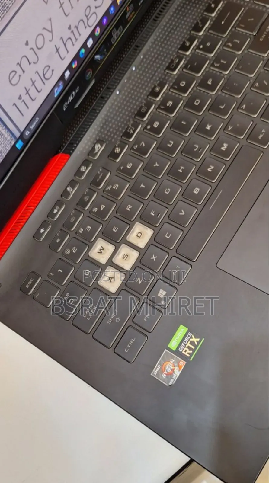 New Laptop Asus ROG Zephyrus G15 16GB AMD Ryzen 9 SSD 512GB