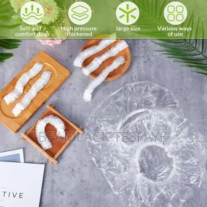 100 Pieces Disposable Food Cover,