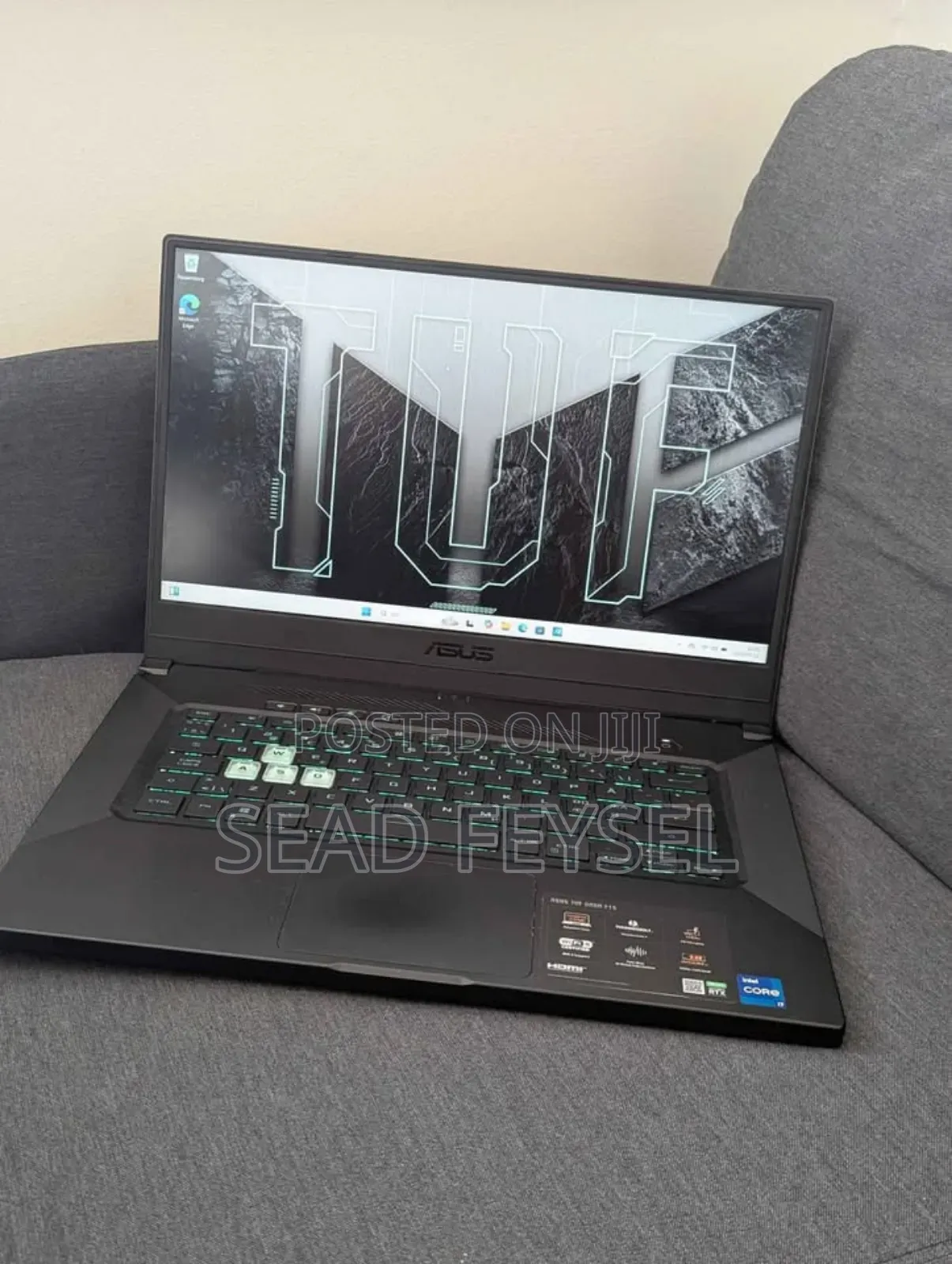 Laptop Asus TUF Dash F15 16GB Intel Core I7 SSD 512GB