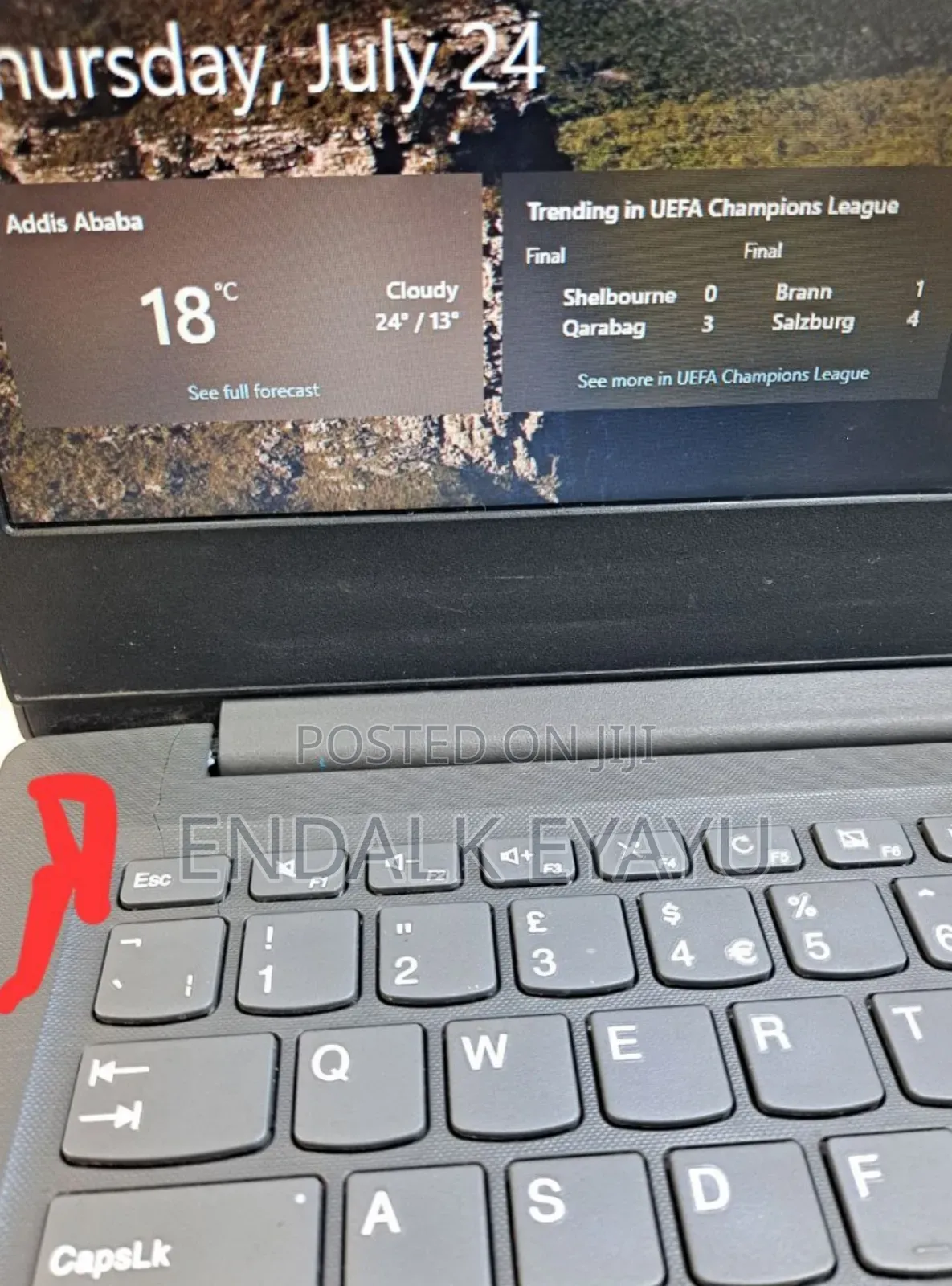 New Laptop Lenovo 4GB Intel Celeron HDD+SSD 128GB