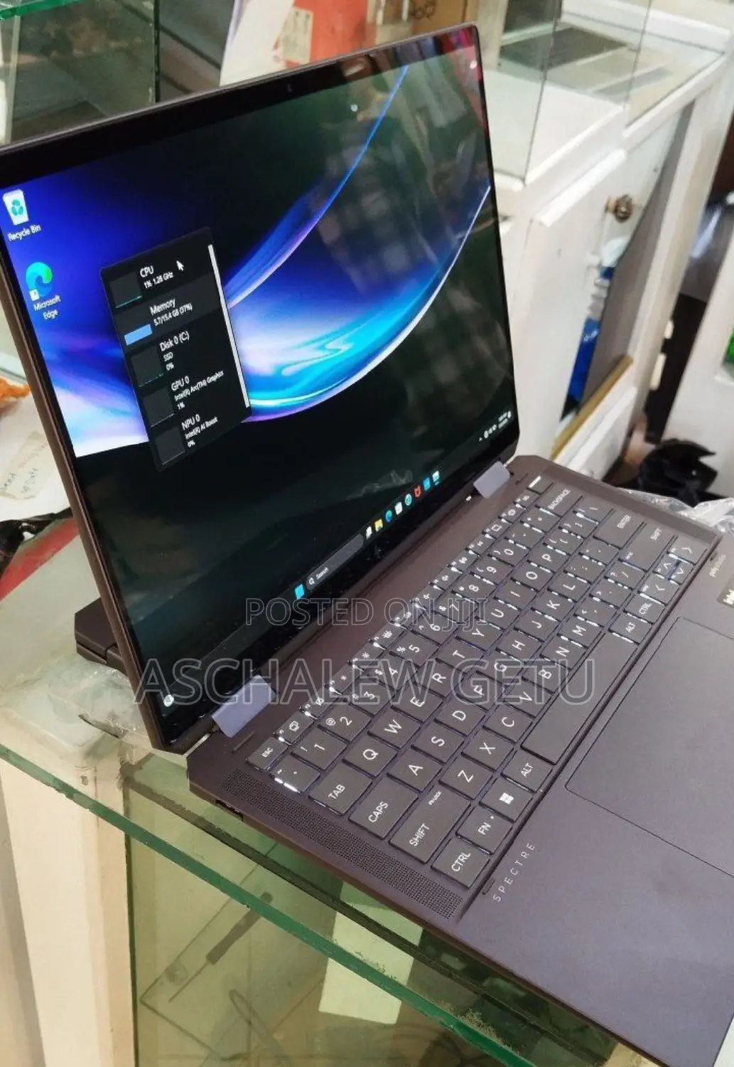 New Laptop HP Spectre 16GB Intel Core Ultra 7 SSD 1T