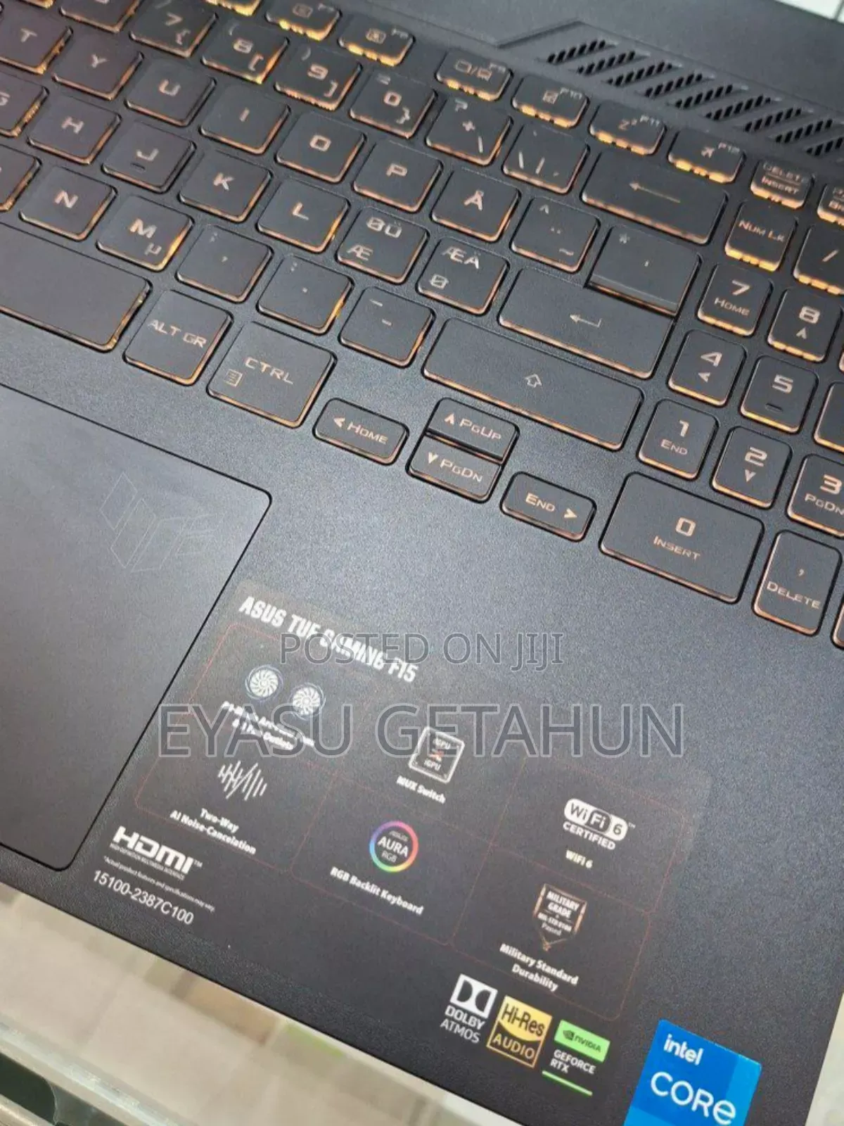 New Laptop Asus TUF516P 16GB Intel Core I5 SSD 512GB