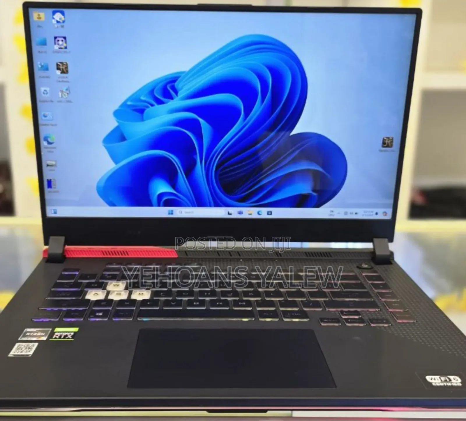 New Laptop Asus ROG Strix G15 16GB AMD Ryzen 9 SSD 512GB