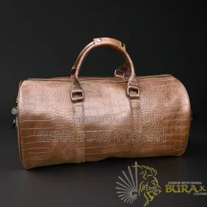 Photo - Leather Gym Bag