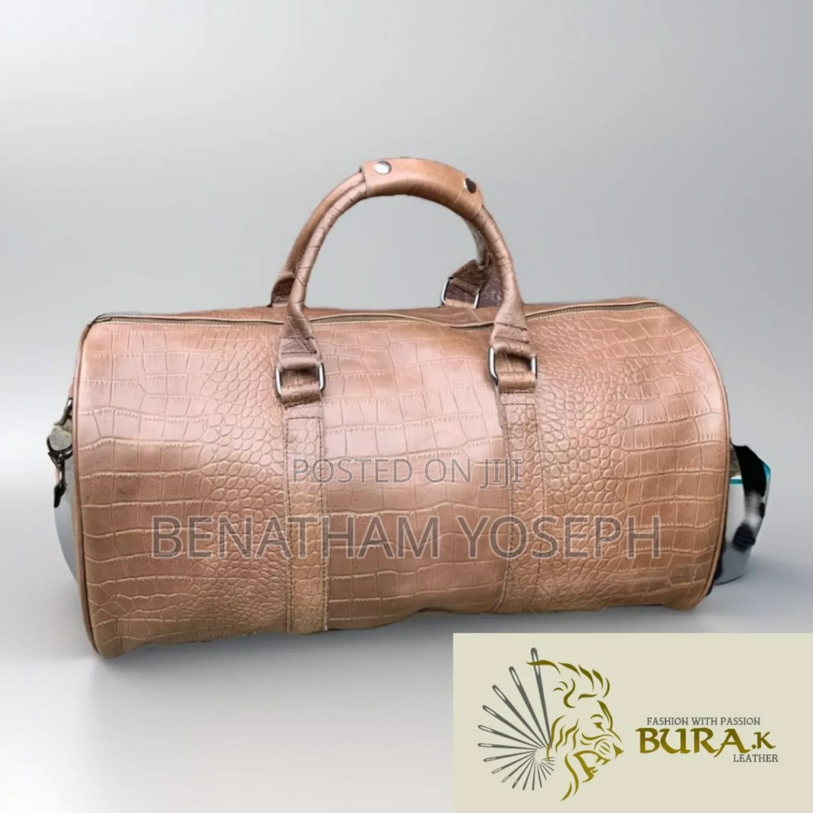 Leather Gym Bag
