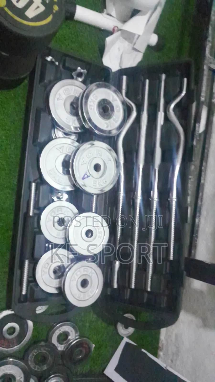 Your Home Gym Starter Pack ( Dumbbell And Barbell Set)