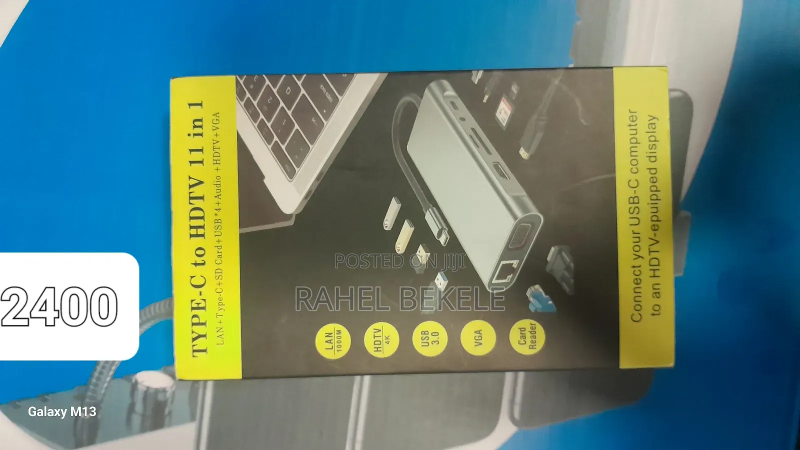 11-in-1 Type-C to HDTV Multi-Function Dock Station Adapter