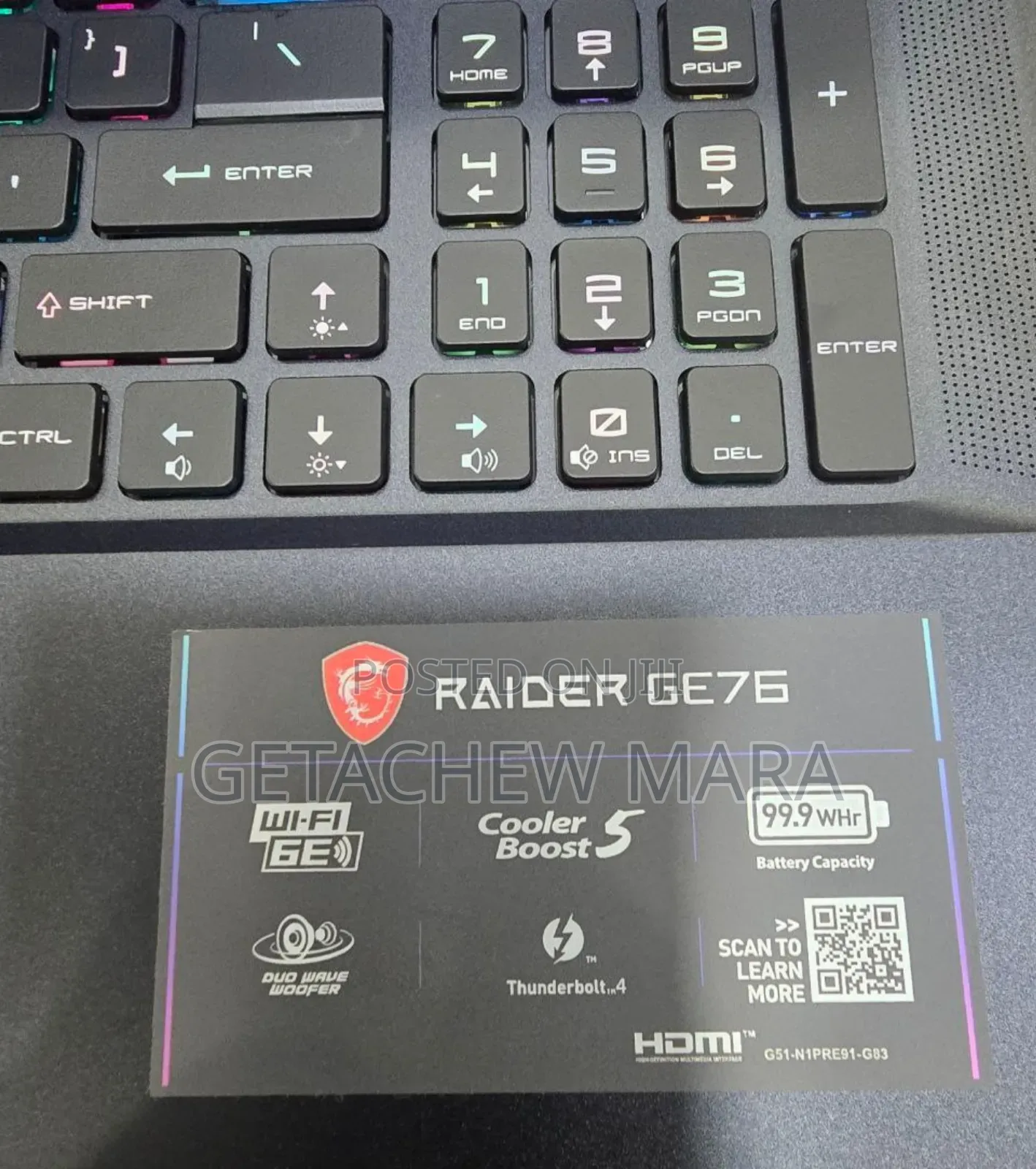 New Laptop Apple MacBook Pro M1 16GB Intel Core I9 SSD 1T