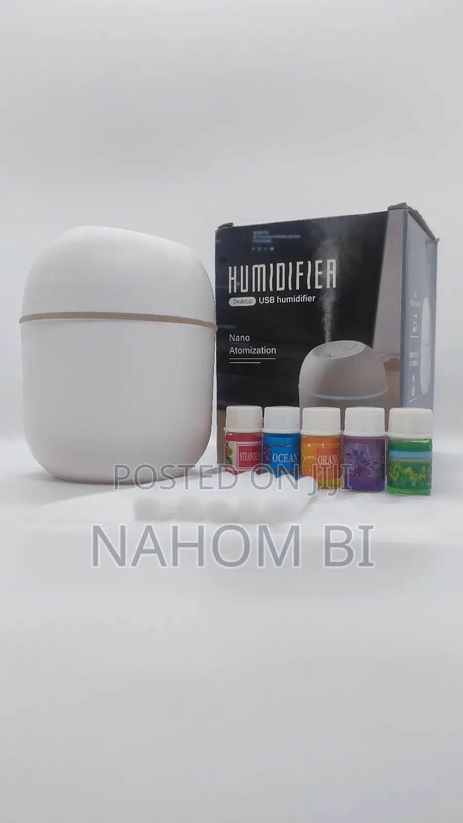 Air Humidifier With Essential Oils