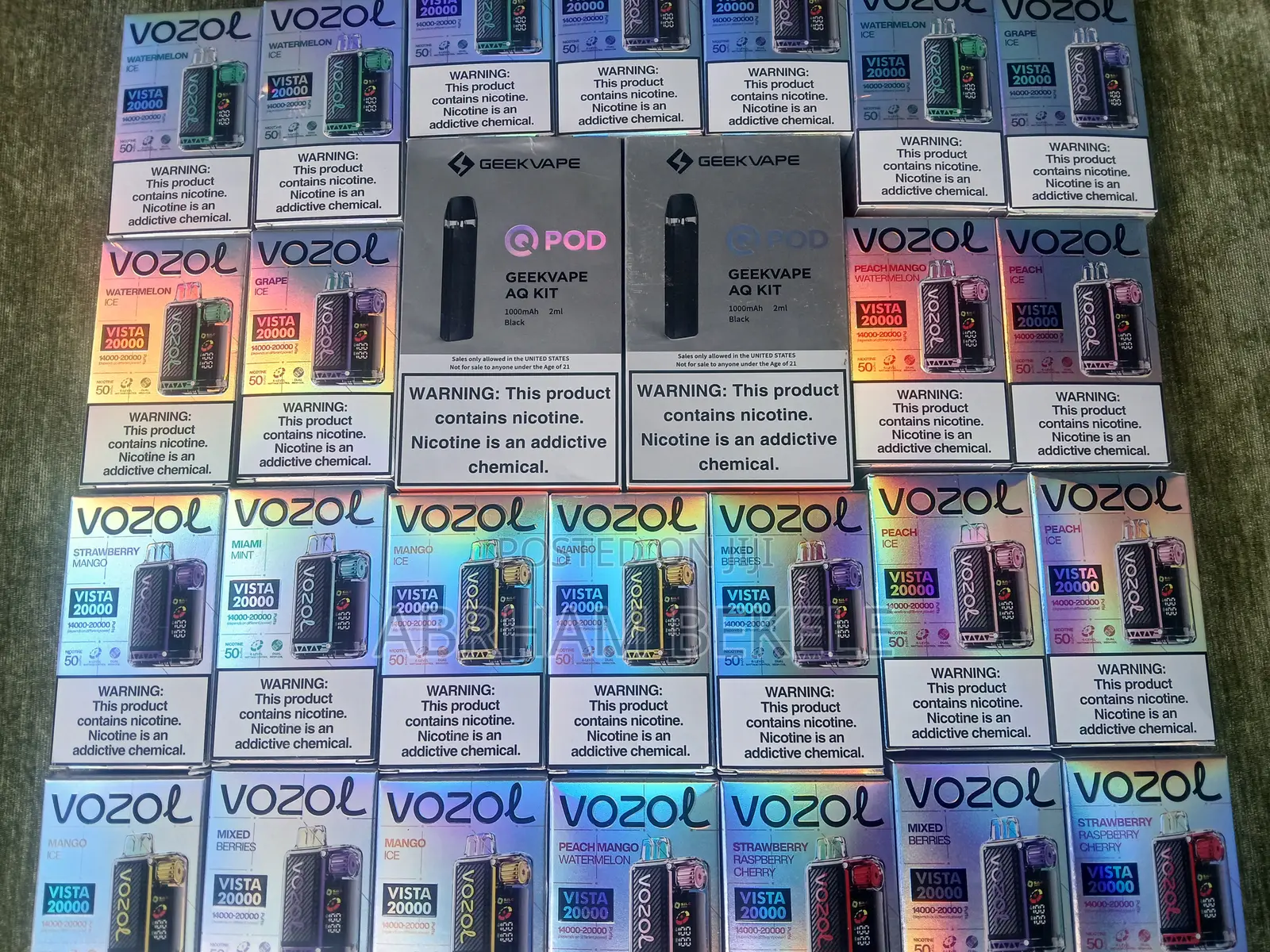 Enjoy Vozol Vape With Flavour