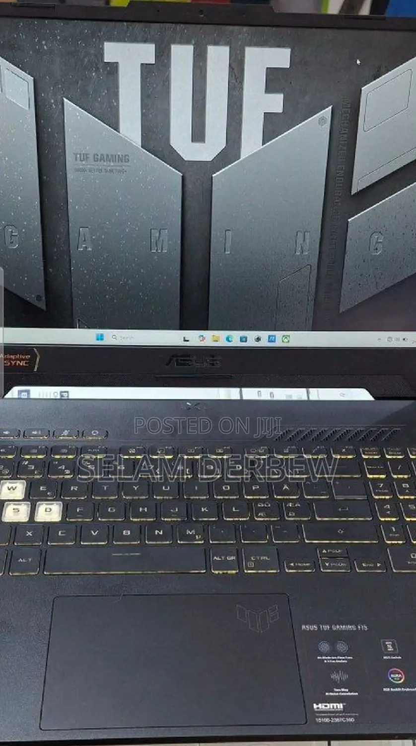 New Laptop Asus TUF Gaming A15 16GB Intel Core I5 SSD 512GB