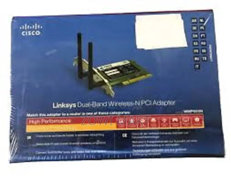 Cisco Linksys Dual-Band Wireless-N Pci Adapter