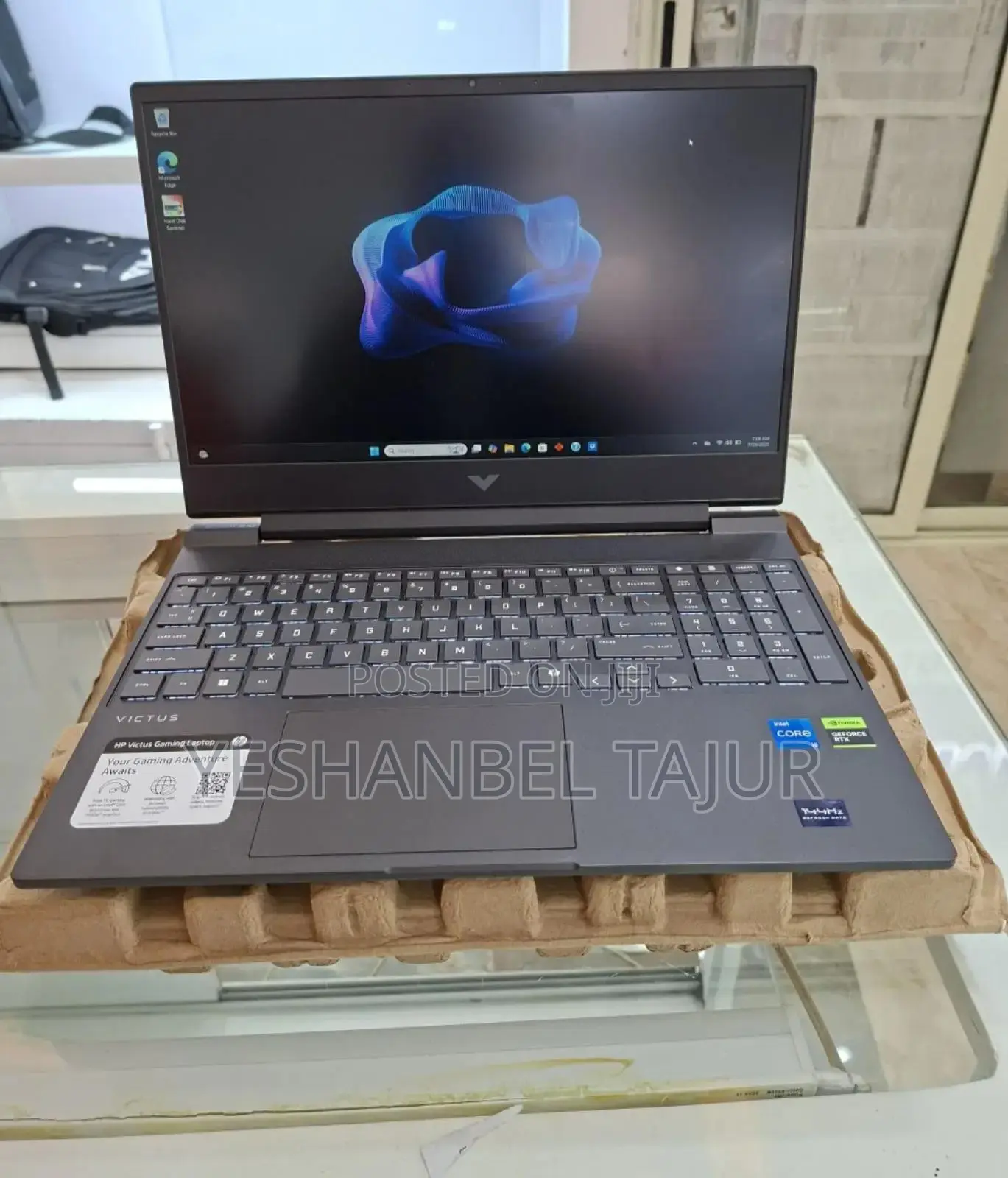 New Laptop HP Victus 15 16GB Intel Core I5 SSD 512GB