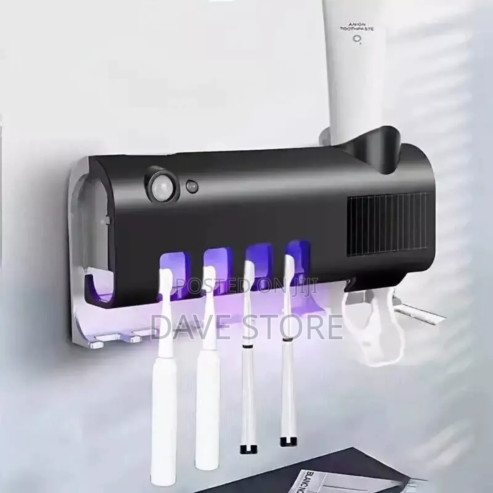 Multi Functional Toothbrush Sterilizer Dispenser