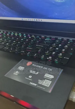 New Laptop MSI 16GB Intel Core I9 SSD 1T