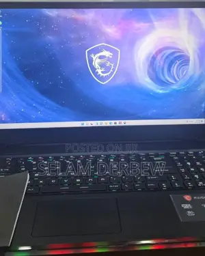 New Laptop MSI Raider GE76 12UGS 16GB Intel Core I9 SSD 1T