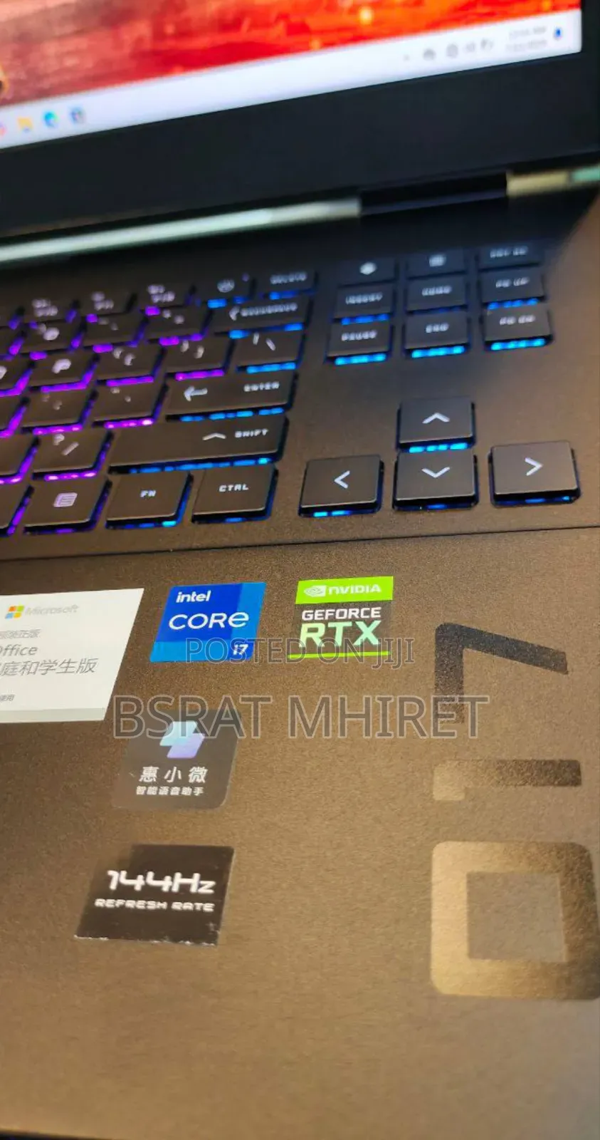 New Laptop HP Omen 17 16GB Intel Core I7 SSD 512GB