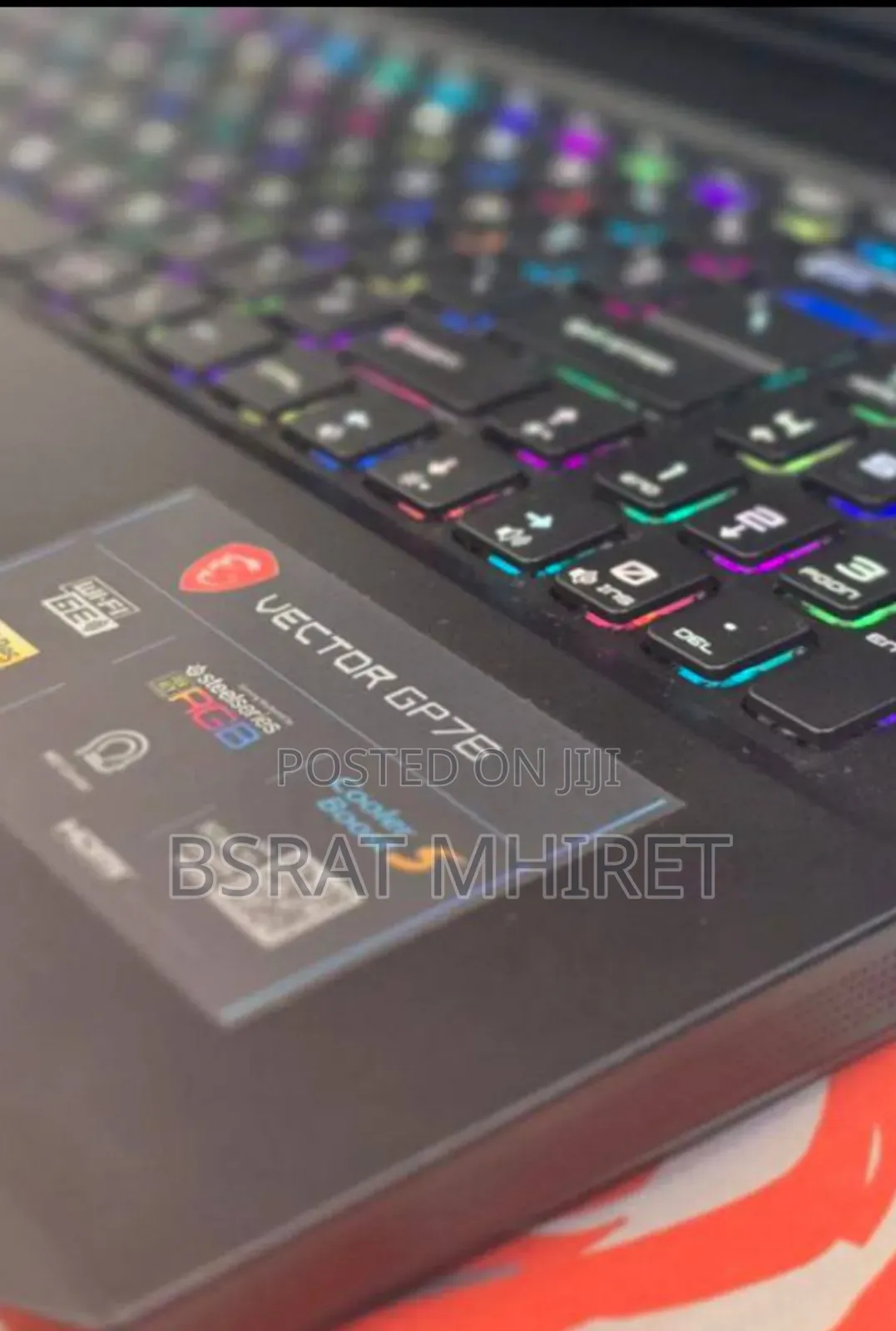 New Laptop MSI Vector 16 HX AI A2XWIG 32GB Intel Core I7 SSD 512GB