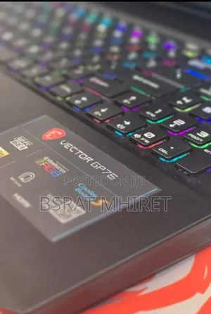New Laptop MSI Vector 16 HX AI A2XWIG 32GB Intel Core I7 SSD 512GB