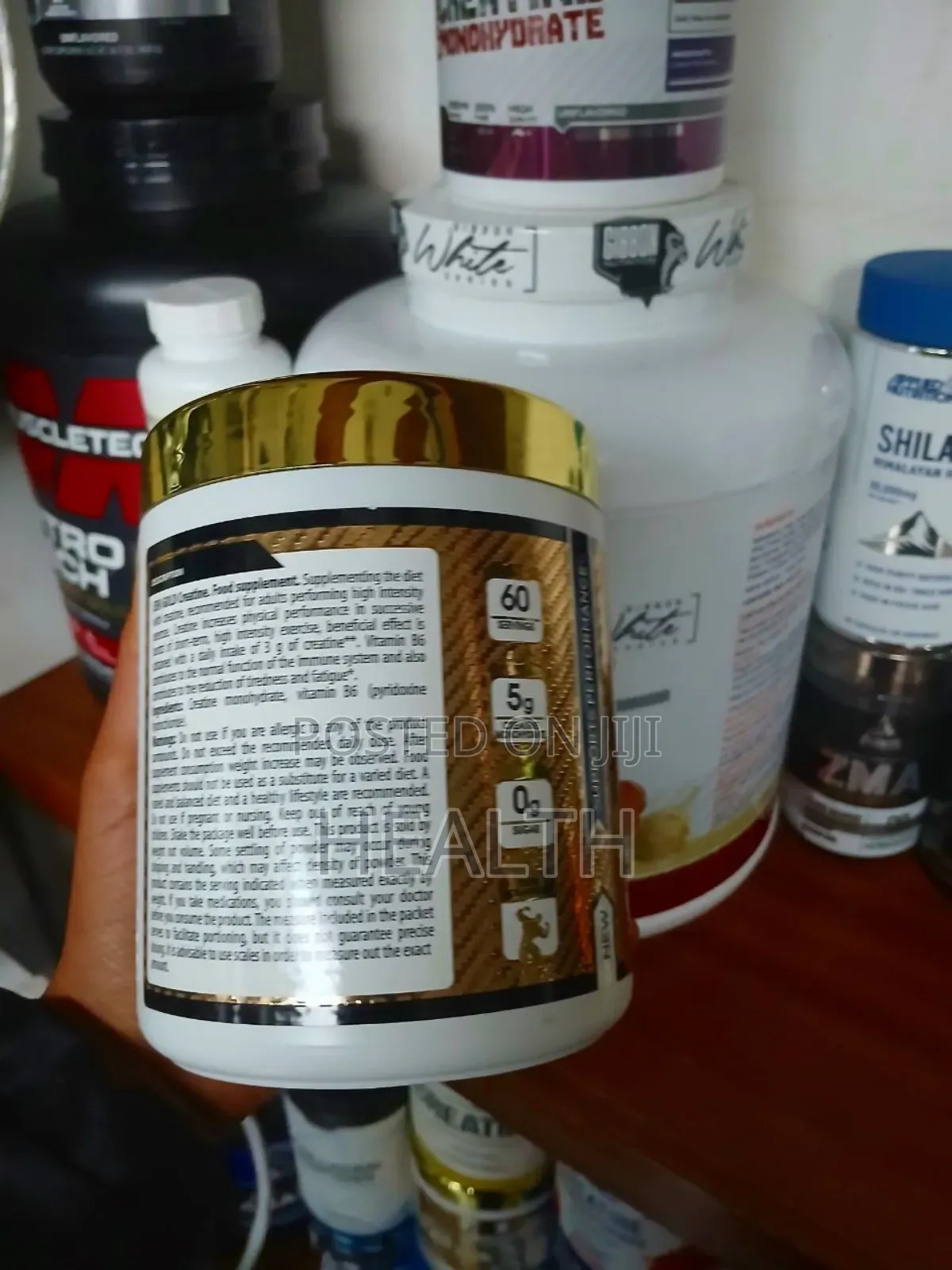 Gold Creatine 300gm No Sugar Added