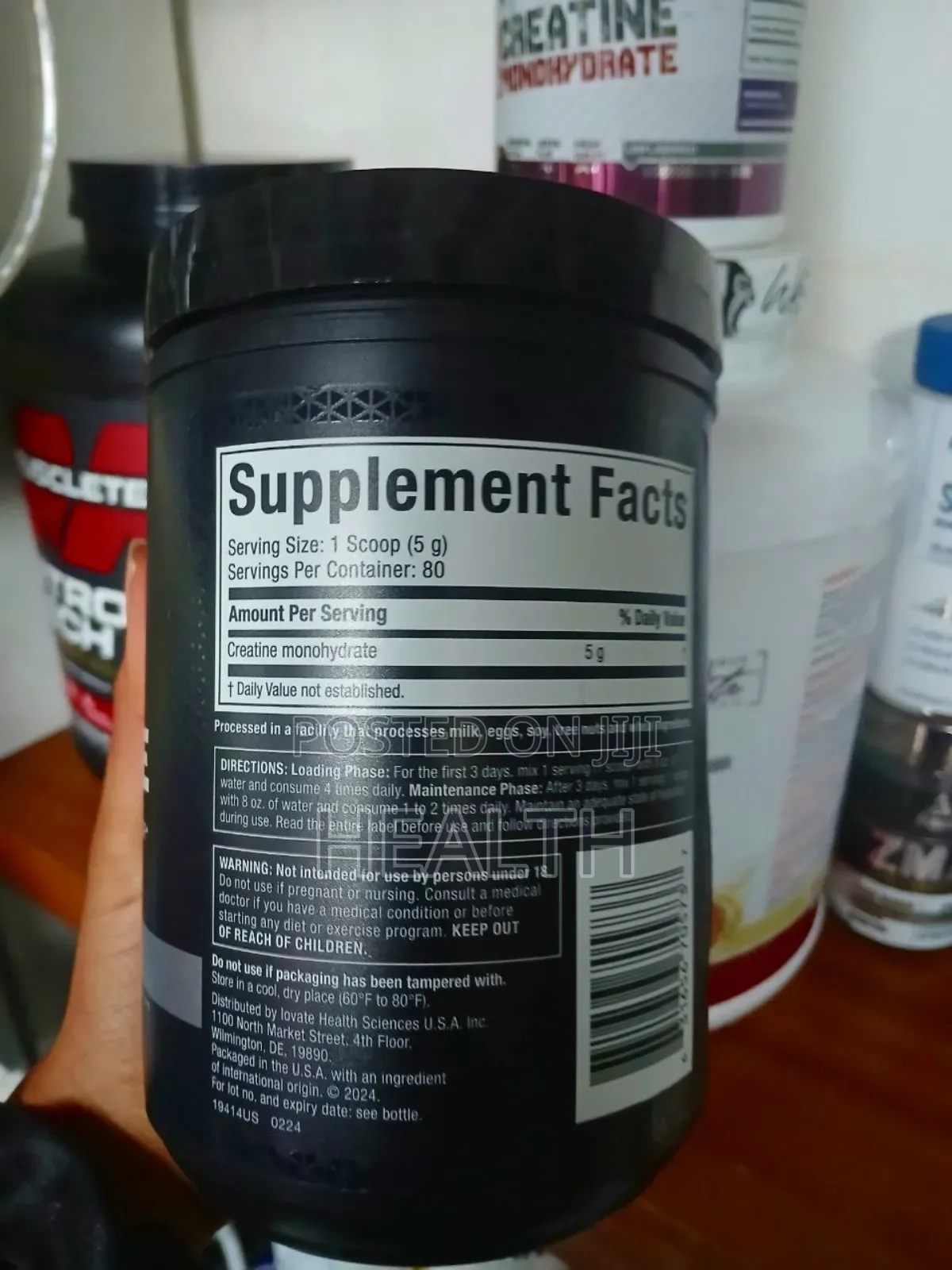 Platinum Creatine Monohydrate Strength and Muscle Builder