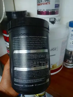 Platinum Creatine Monohydrate Strength and Muscle Builder