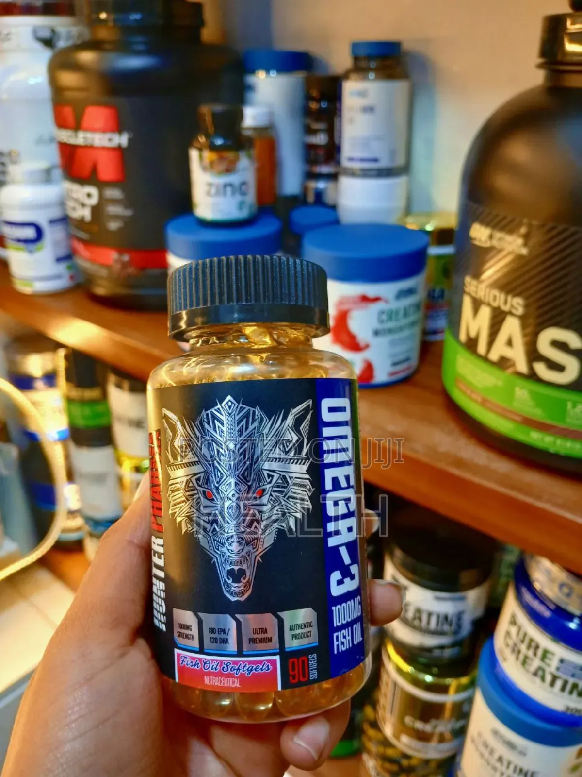 1000mg Omega-3 Fish Oil by Hunter Pharma