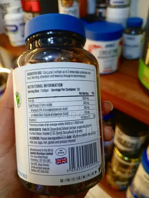 Omega 3 Fatty Acid by Applied Nutrition 1000mg