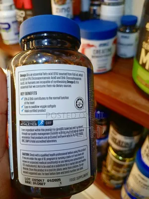 Omega 3 Fatty Acid by Applied Nutrition 1000mg