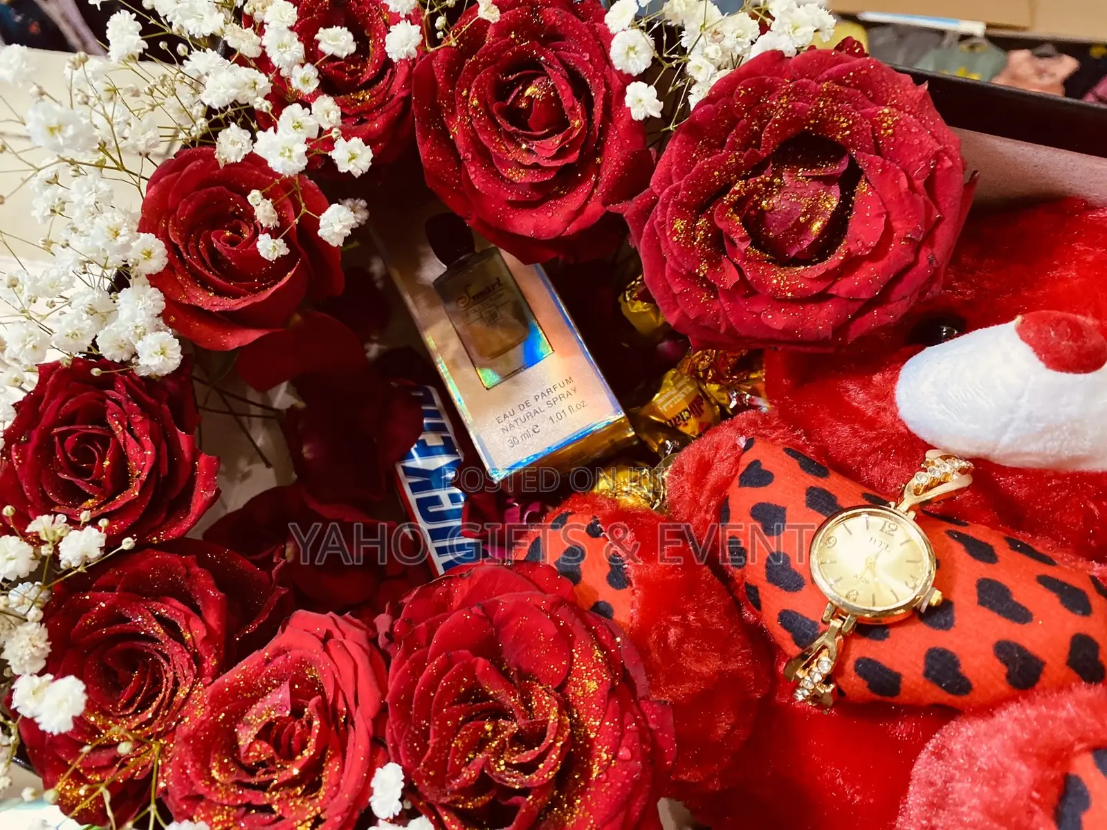 Perfume ,Toy and Watch Gift Set