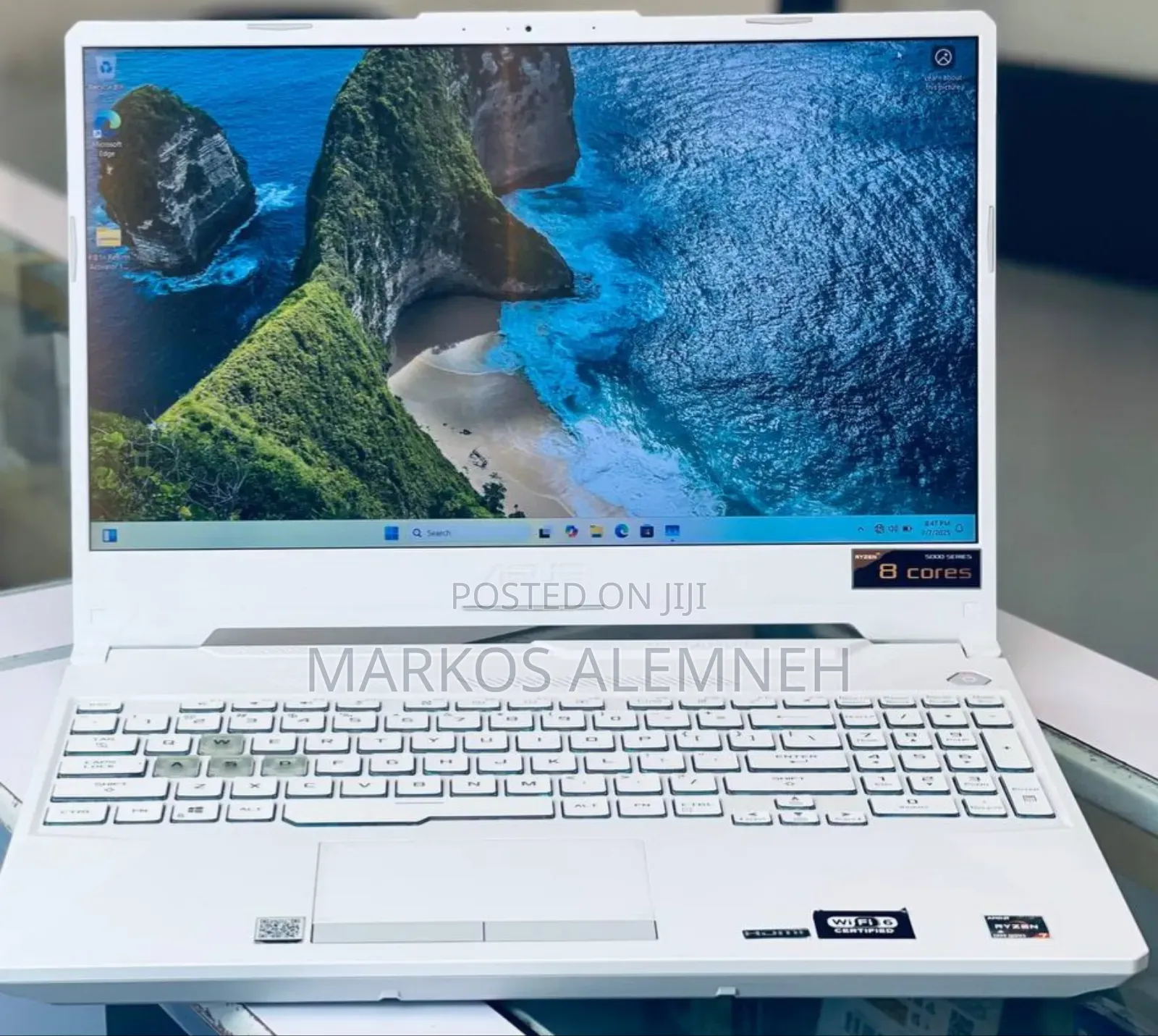 New Laptop Asus TUF Gaming A15 16GB AMD Ryzen 7 SSD 512GB