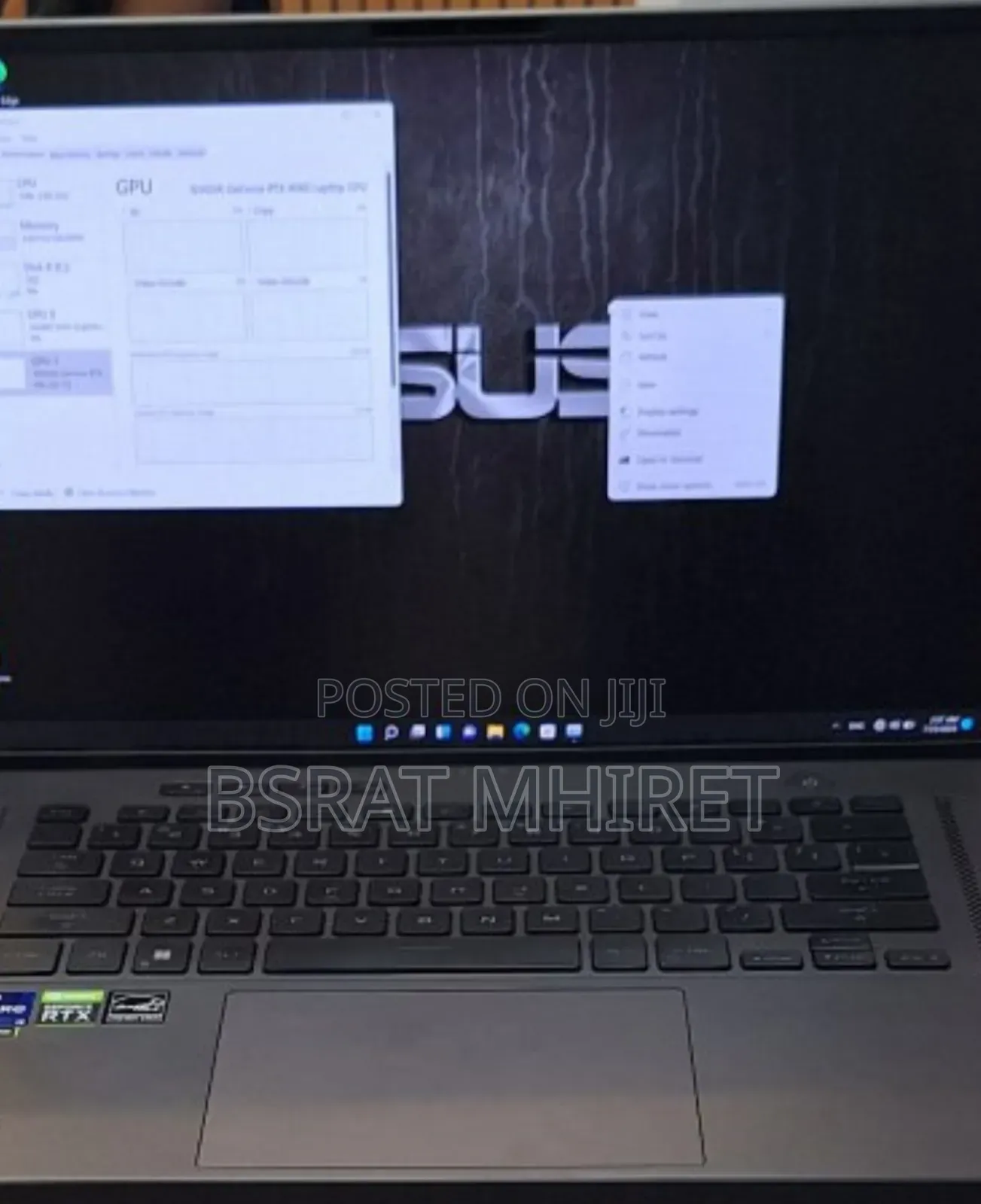 New Laptop Asus ROG Zephyrus G15 16GB Intel Core I9 SSD 1T