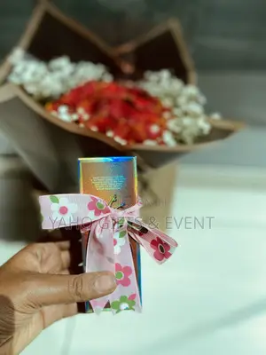 Bouquet and Perfume Gift