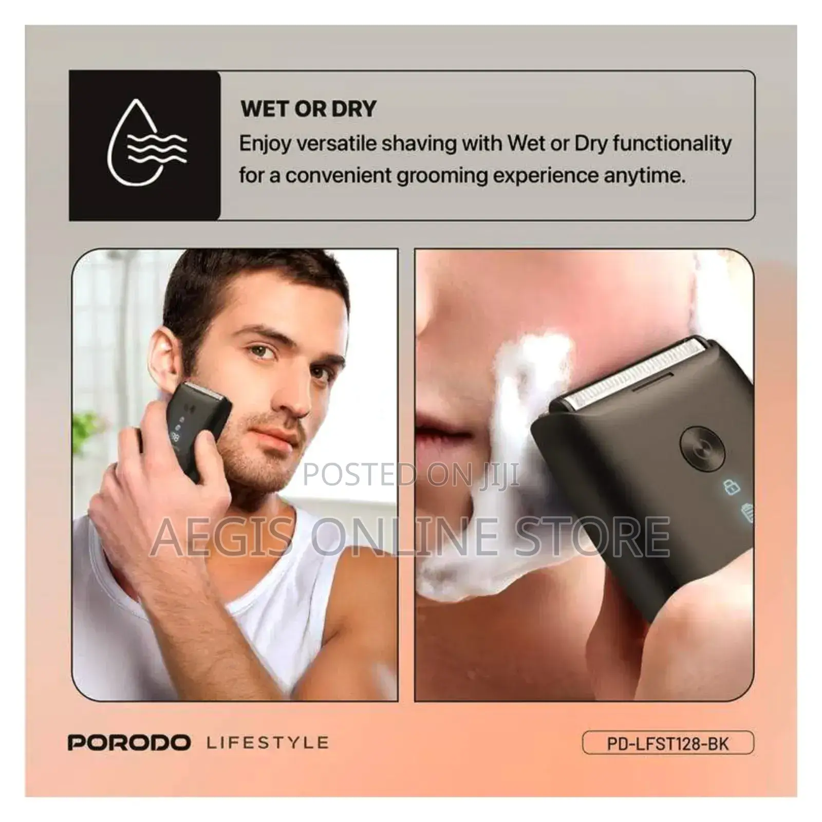 Porodo Dual-Blade Pocket Shaver