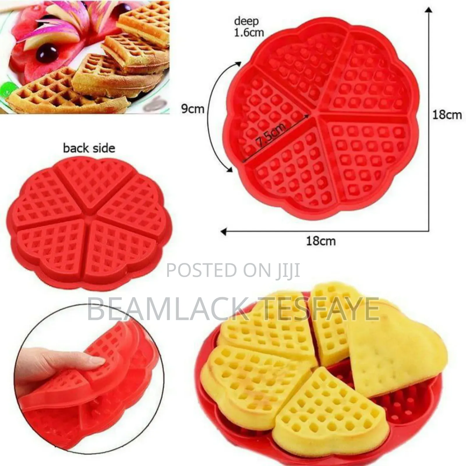 Silicone Waffle Mold