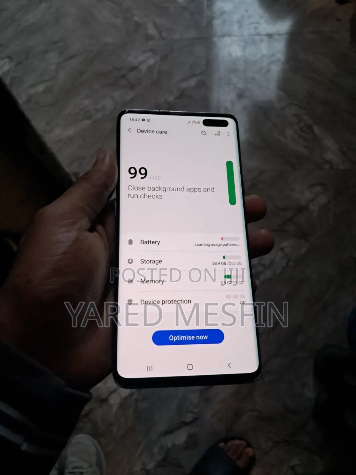 Samsung Galaxy S10 5G 256 GB Black