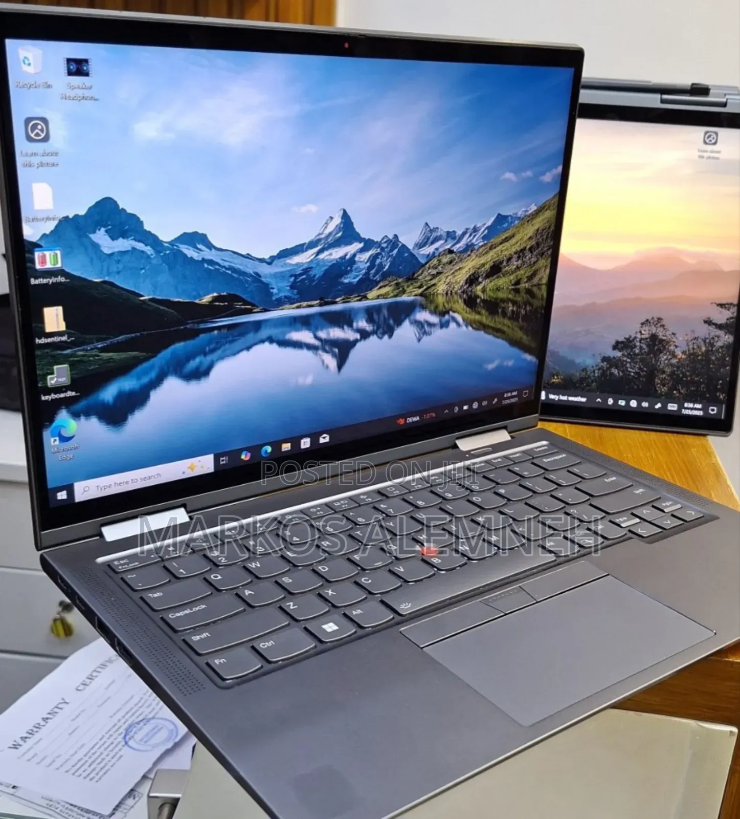 New Laptop Lenovo ThinkPad X1 Carbon 32GB Intel Core I7 SSD 512GB