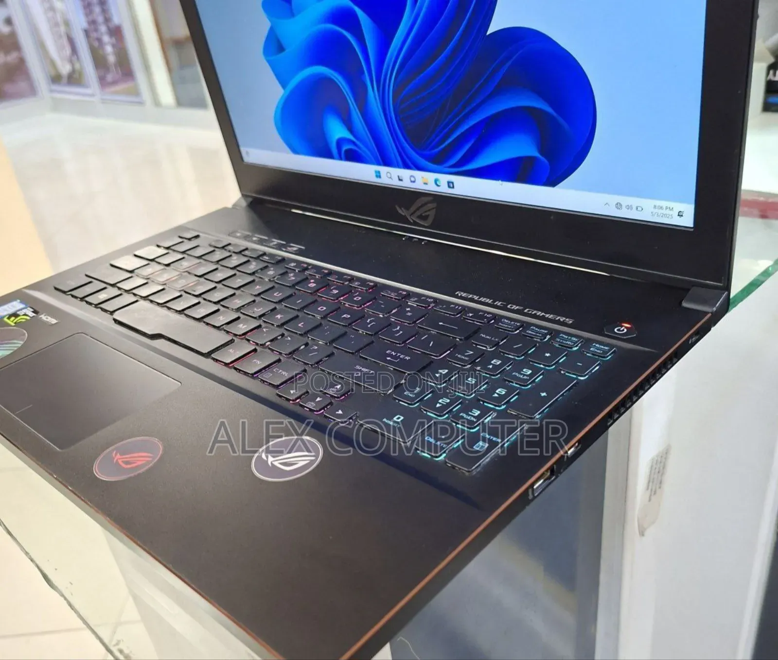 New Laptop Asus ROG Strix G15 16GB Intel Core I7 SSD 512GB