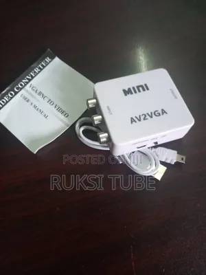 Av2vga Converter Rca to Vga Converter.