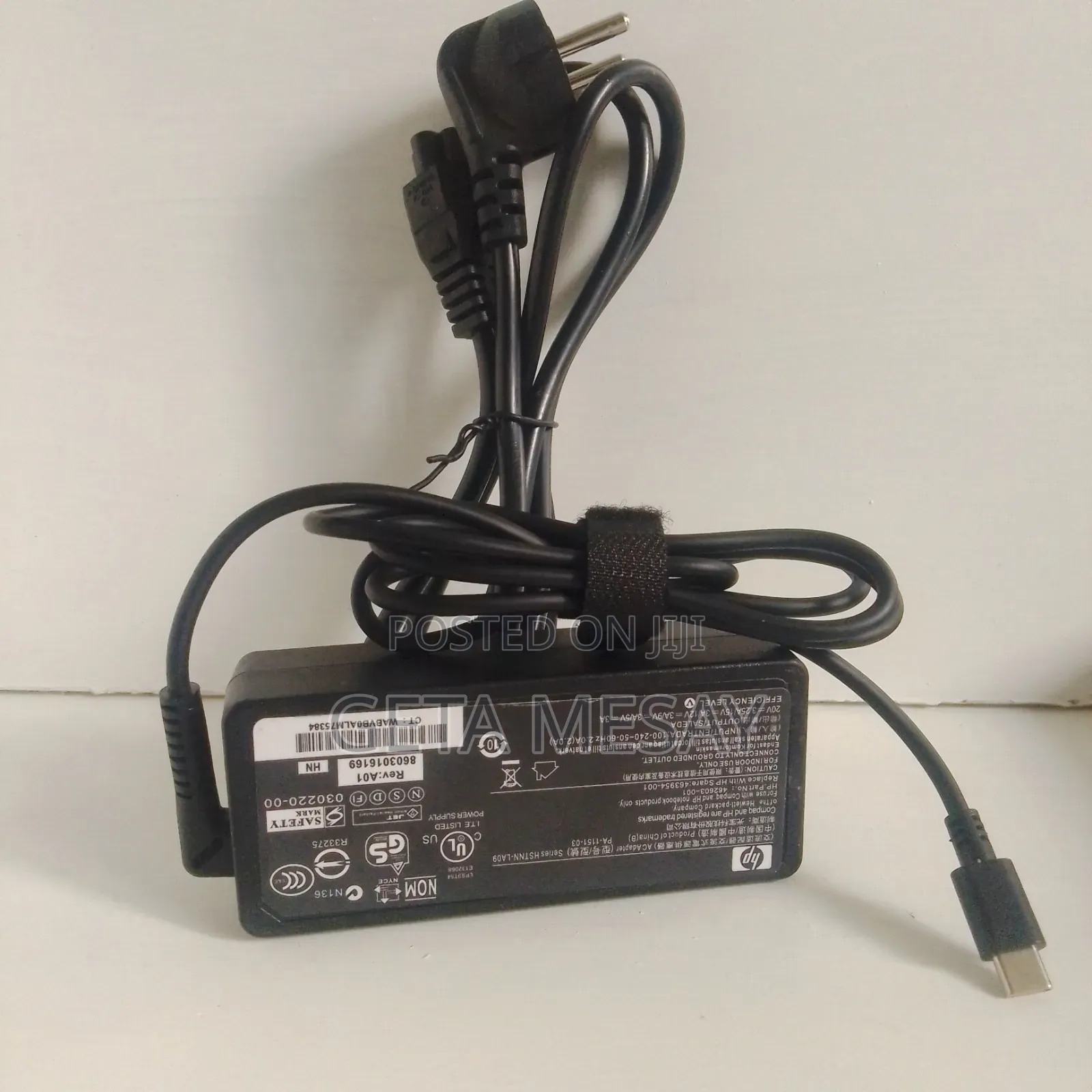 Hp Laptop Pc Charger 65-Watt Usb Type-C Laptop Charger
