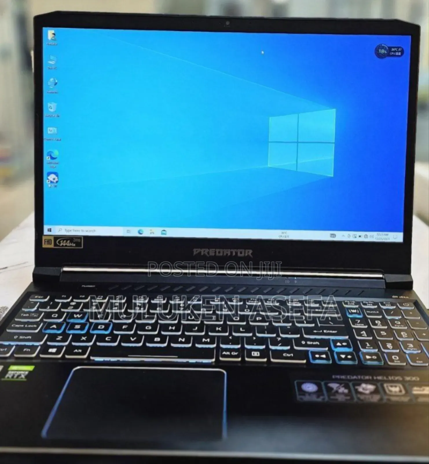 New Laptop Acer Predator Helios 300 16GB Intel Core I7 SSD 1T