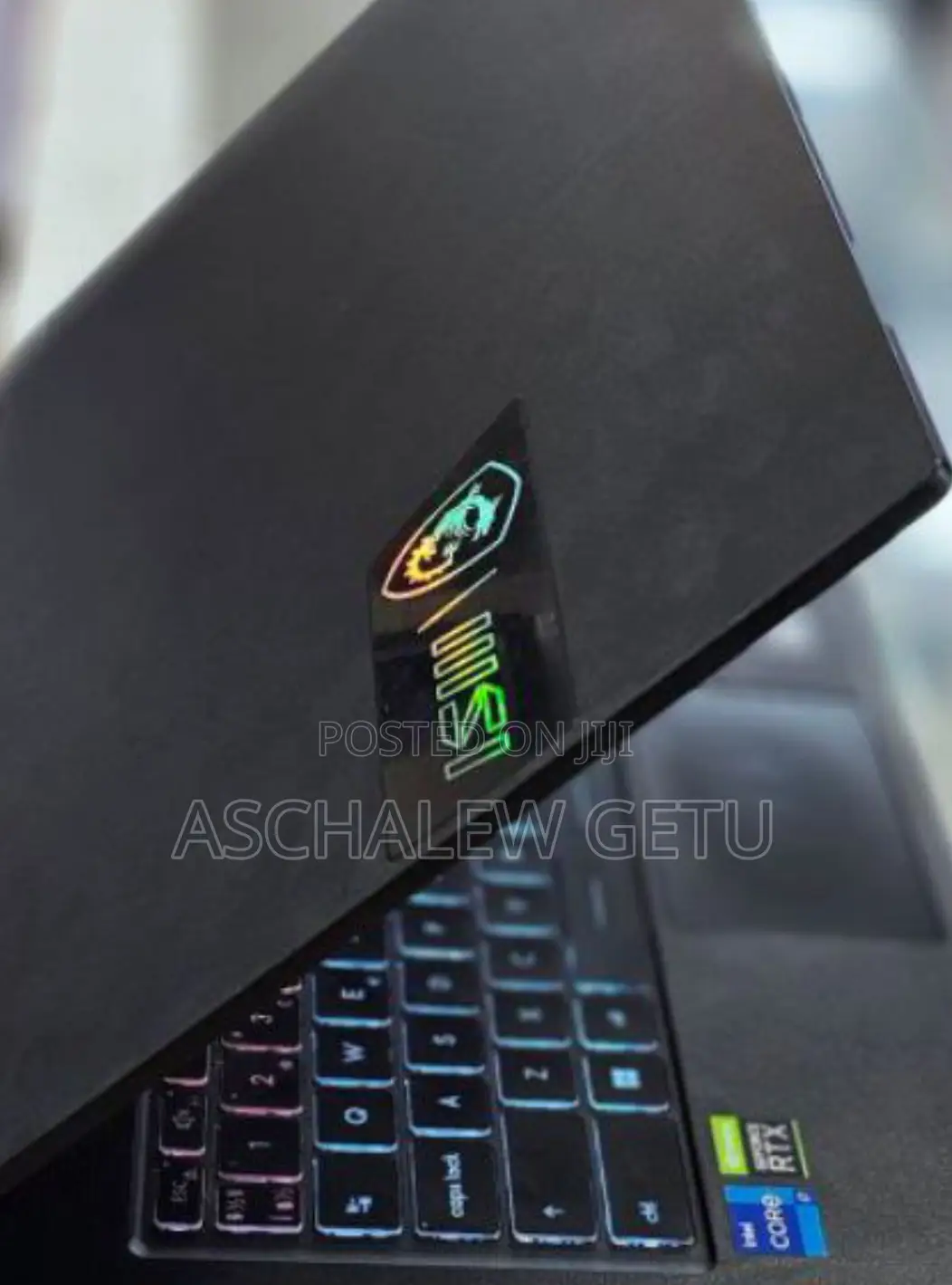 New Laptop MSI GE75 Raider 10SE 16GB Intel Core I7 SSD 1T