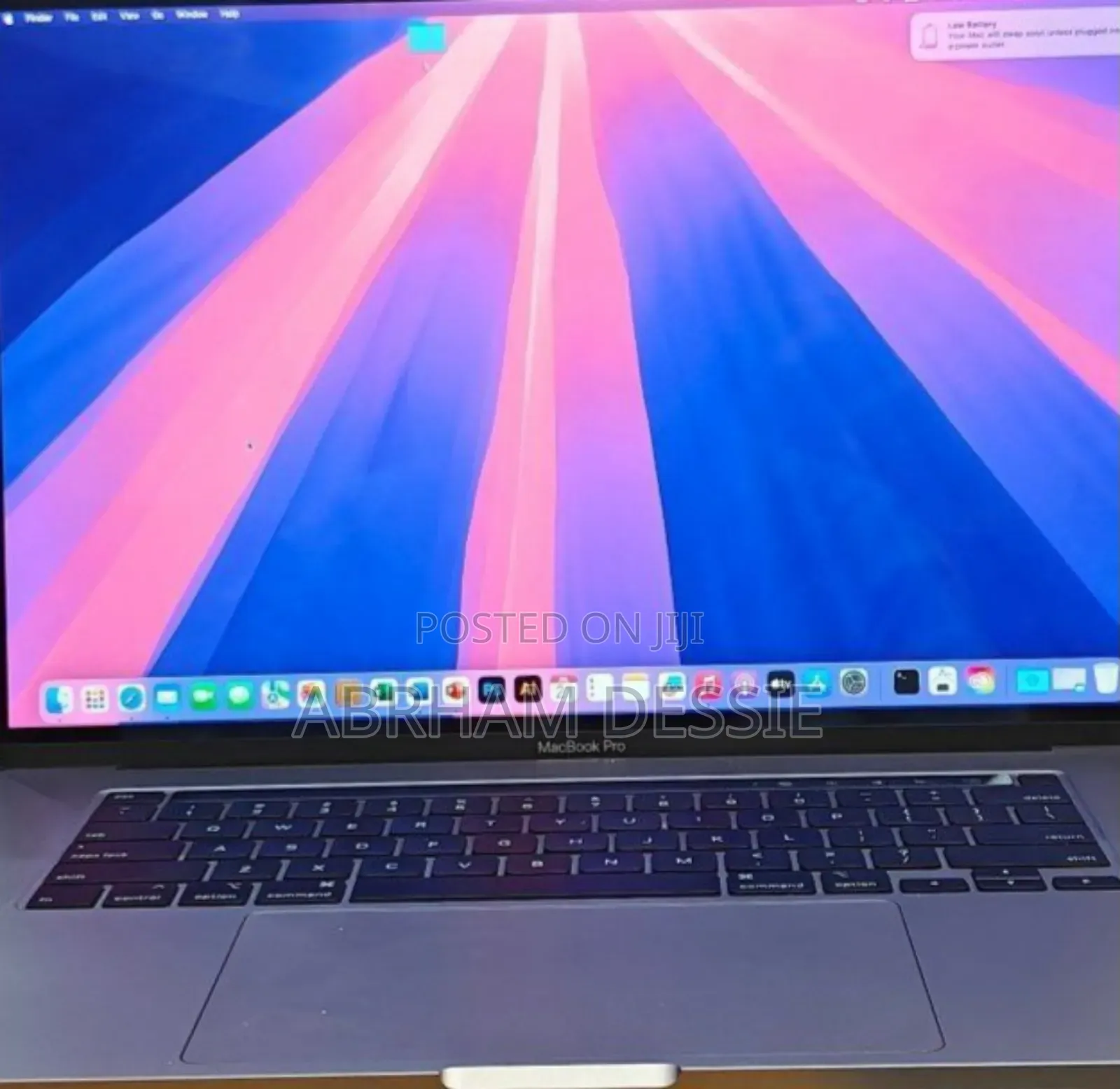 New Laptop Apple MacBook Pro 2019 16GB Intel Core I7 SSD 512GB